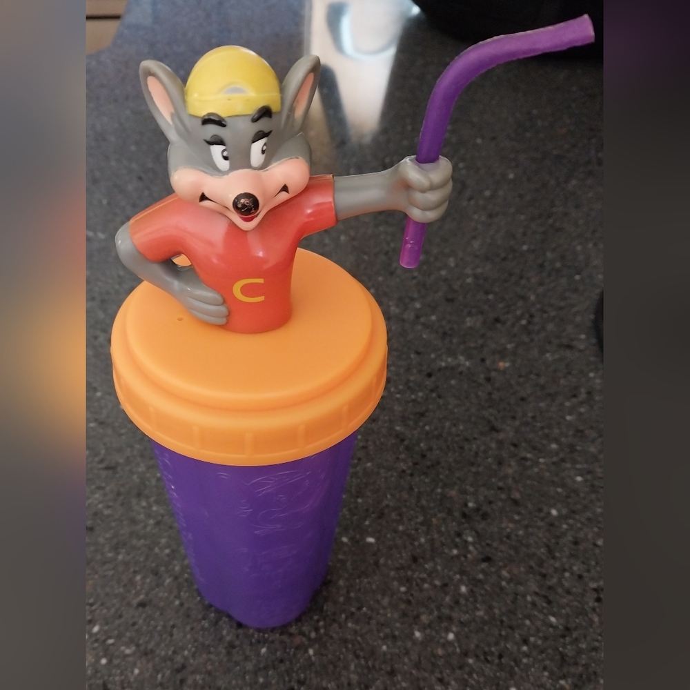 Chuck E Cheese Magic Straw Cup from 2007